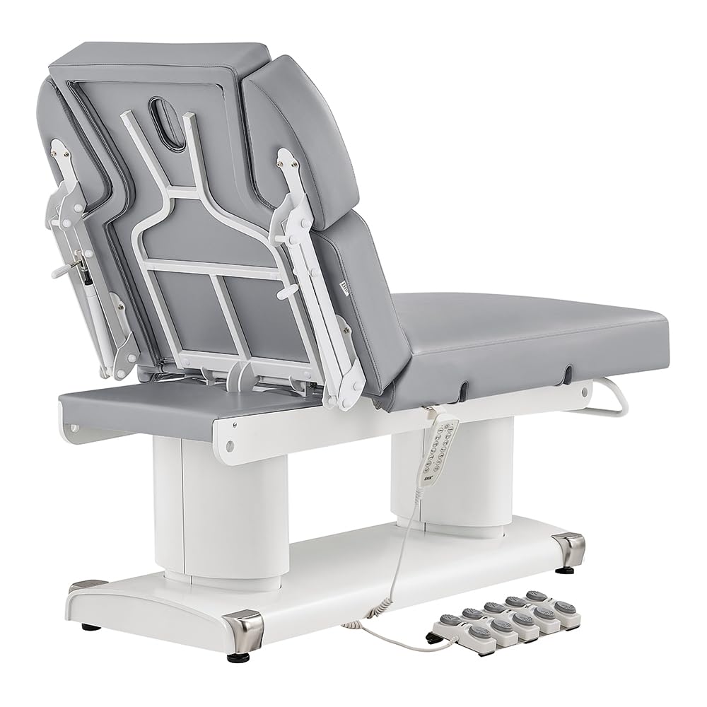 Dir Full Electric Medical Spa Treatment Massage Table Facial Beauty Bed LUXI in Grey