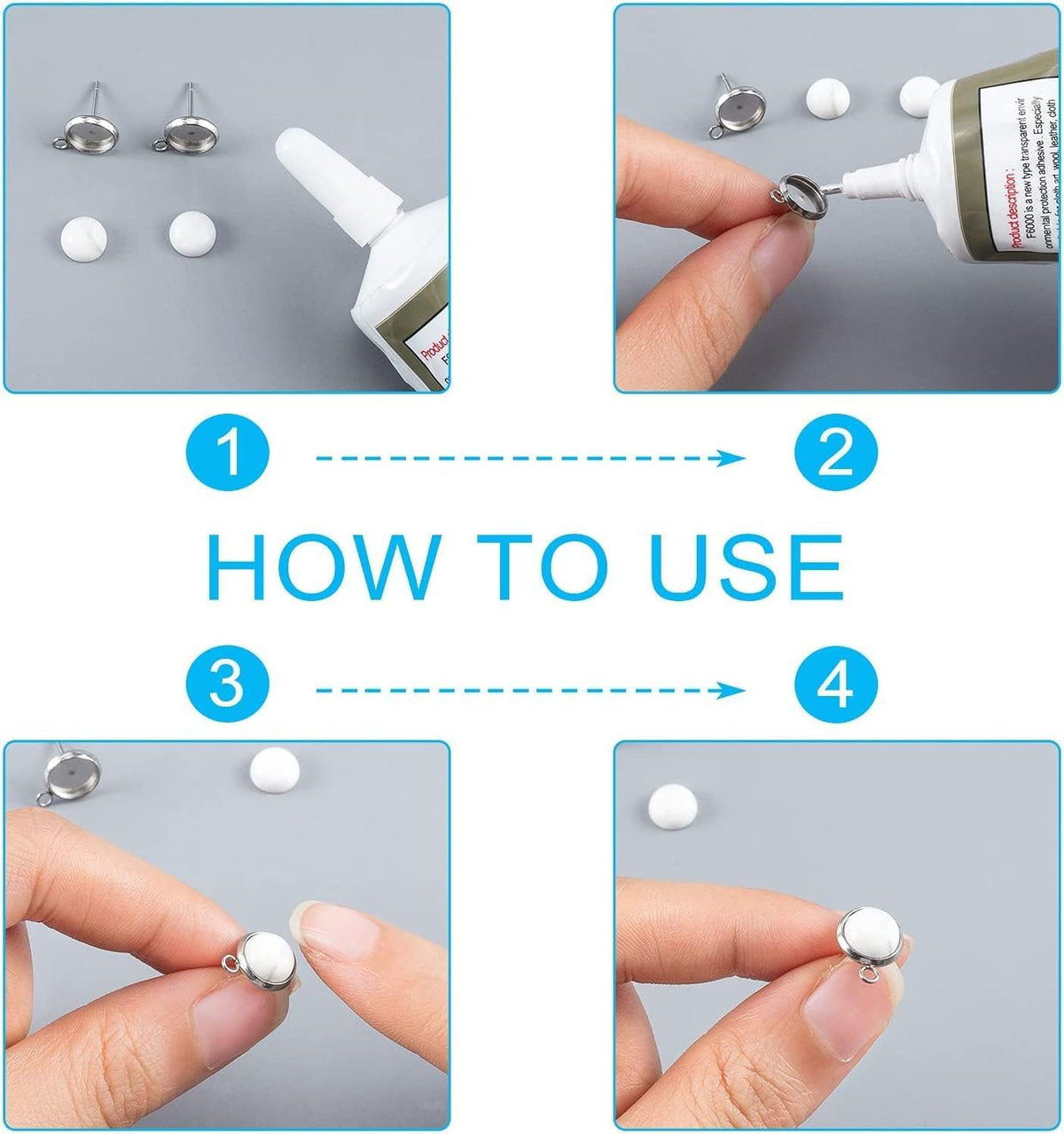 20pcs 16mm Natural Stone No Hole Malachite Semicircle Smooth Cabochons Beads Healing Chakra Crystal Stone Bead for Jewelry Making Rings Earrings Necklace Bracelet DIY Crafts