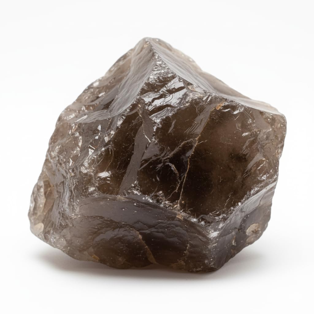 Large 1.25-2.0” Smoky Quartz Raw Crystal Stone – Natural Rough Gemstone for Meditation, Chakra Balancing, Grounding, Feng Shui, Reiki & Home Décorz