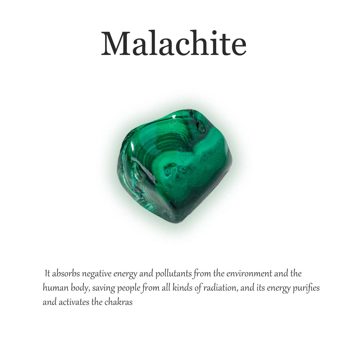 Apengshi Malachite Tumbled Stone 2pcs Polished Stone Natural Crystal and Healing Stones Irregular Stone for DIY Home Decor Garden Fountain 0.9''-2''