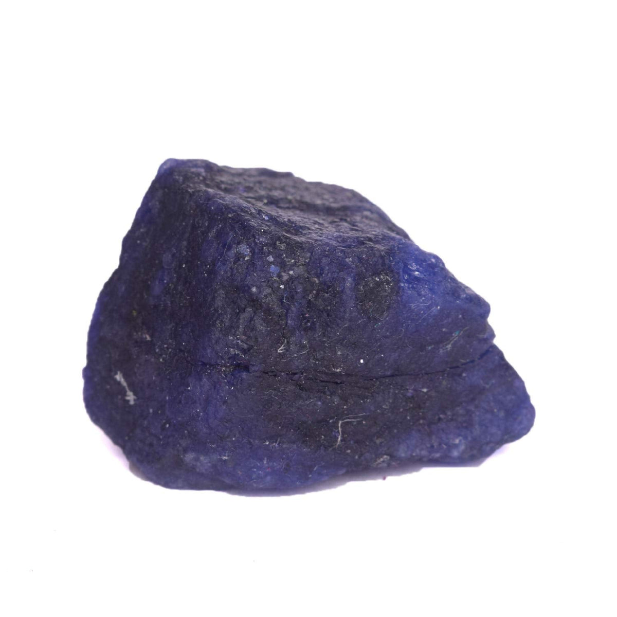 gemhub Untreated Raw Rough Sapphire 292.00 Ct. Certified Healing Crystal Natural Blue Sapphire Gemstone