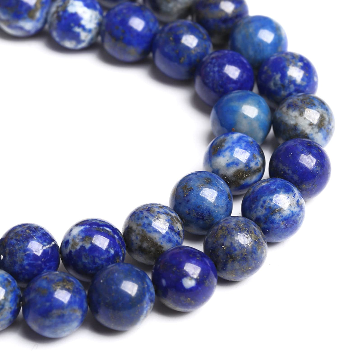4MM 88PCS Natural Stone Blue Lapis Lazuli A Grade Gemstone Beads for Jewelry Making DIY Bracelet Crystal 1 Strand