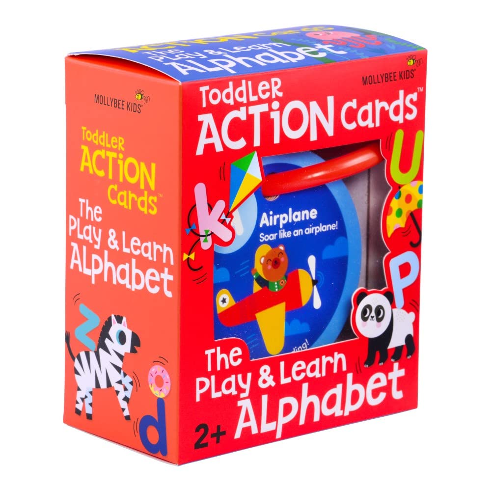 MOLLYBEE KIDS Preschool Activity Cards (Alphabet)