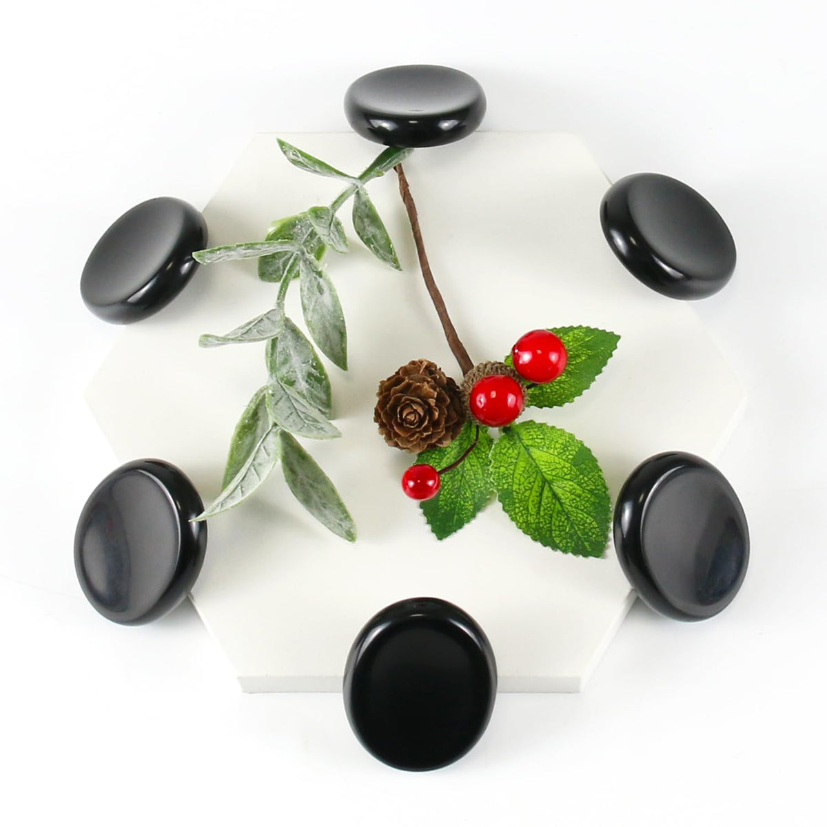 Namzi Black Obsidian Crystal Rock Worry Stones for Kids, Oval Palm Stone, Thumb Stone, Crystals and Healing Stones Quartz Bulk for Wicca, Reiki, Healing Energy, Chakra Stones, Witchcraft Supplies(1PCS