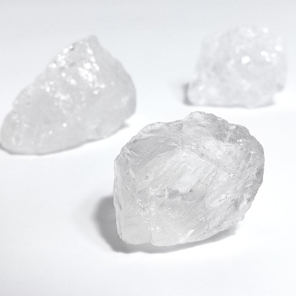 Nvzi Raw Clear Quartz Crystals Bulk, Real Gemstones and Crystals, Rocks and Minerals, Healing Crystals, Quartz Crystals and Healing Stones, Cuarzos Originales De Energia Y Piedras(1LB)