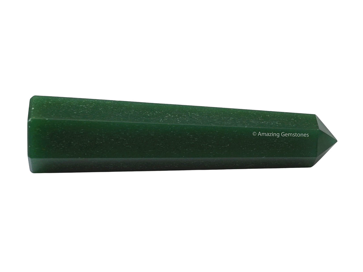 Amazing Gemstone Dark Green Aventurine Crystal Towers - Natural Healing Crystal Point Obelisk for Reiki Healing and Crystal Grid (2" to 3" INCH)