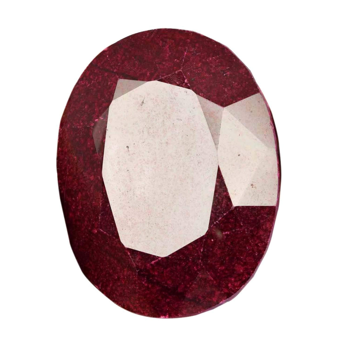 GEMHUB Egl Certified Approx 1500-2000 Ct Natural African Oval Blood Red Ruby Loose Gem B-4504
