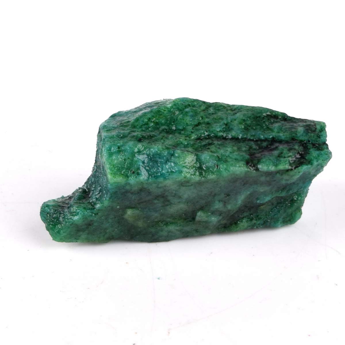 GEMHUB 46 Carat Natural Rough Green Emerald Gemstones for Jewelry Making EGL Certified Beryl Crystals and Healing Stones
