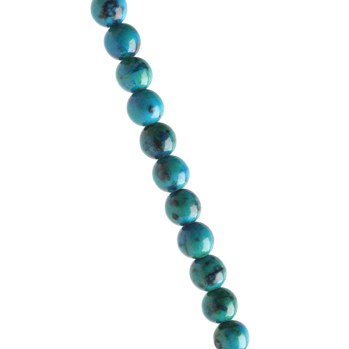 Filluck Natural Stone Beads Phoenix Stone 8mm Polished Round Smooth Gemstone Beads for Jewelry Making 15 Inch(Phoenix Stone,8mm)