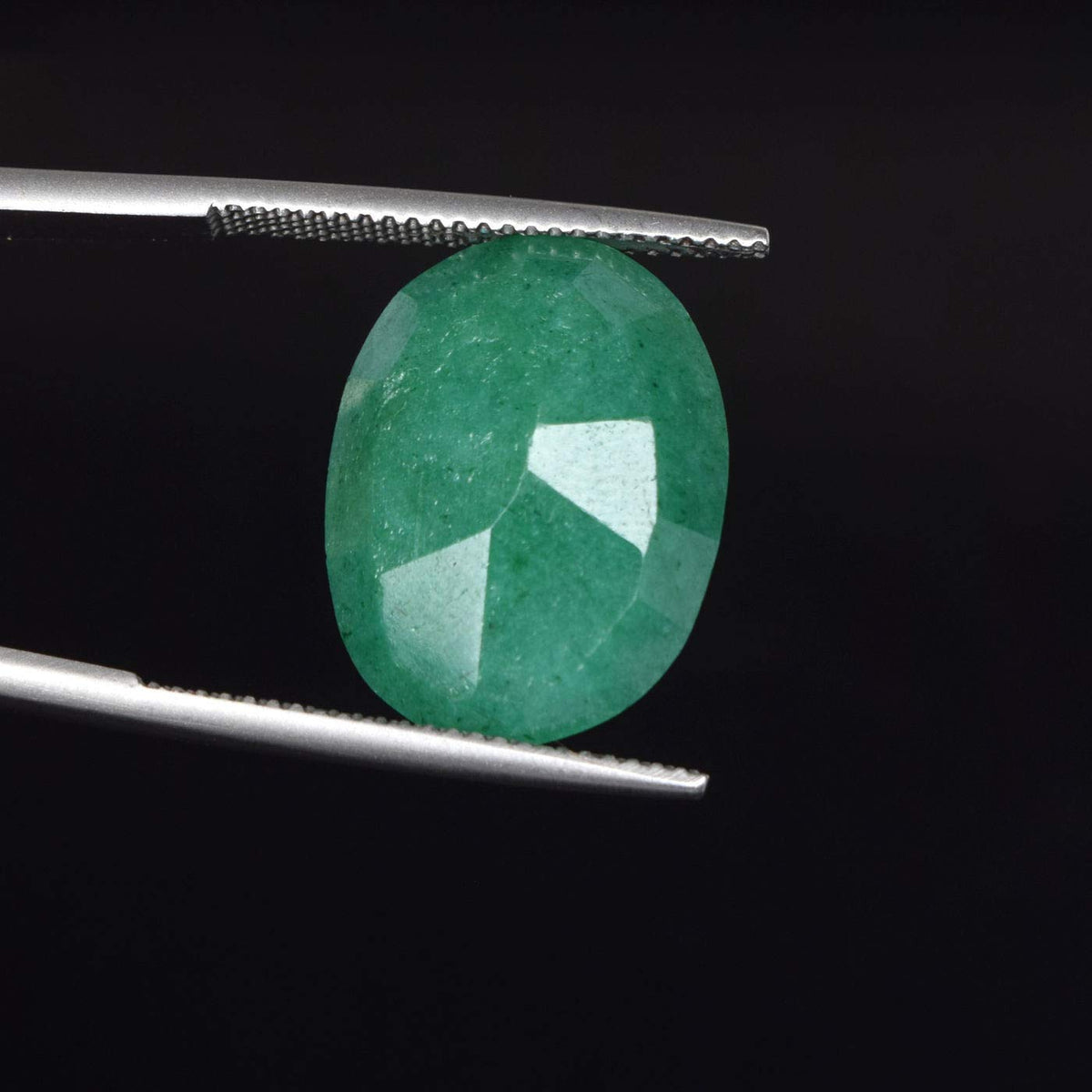GEMHUB Natural Oval Cut Colombian Loose Green Emerald Beads Approx 60 Ct / 12 Pcs Gemstones Lot…