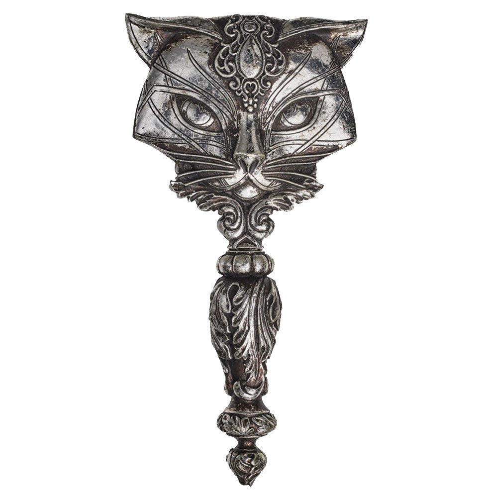 Alchemy Gothic Cat Hand Mirror