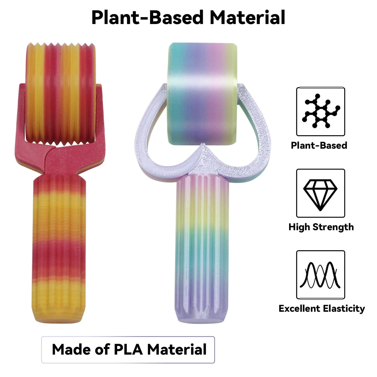 Ferixan Rollers Tool Design for Diamond Painting Beginners: 4-Piece Rollers Set for Aligning & Flattening Diamond Art - Gem Art - Rhinestone Embroidery