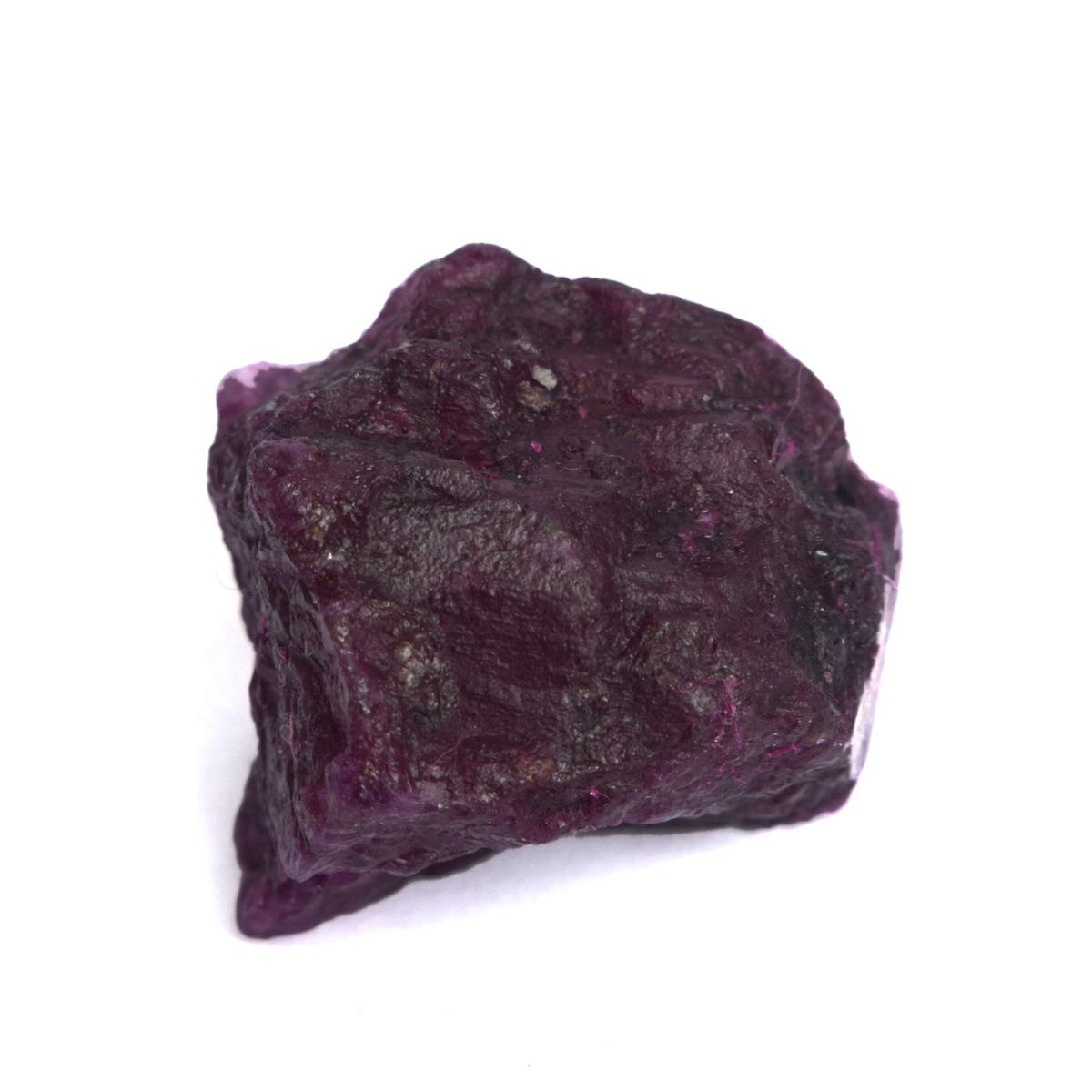 GEMHUB Natural Crystals And Healing Stones 87.00 Carat Raw Rough Ruby Healing Crystals For Jewelry Making
