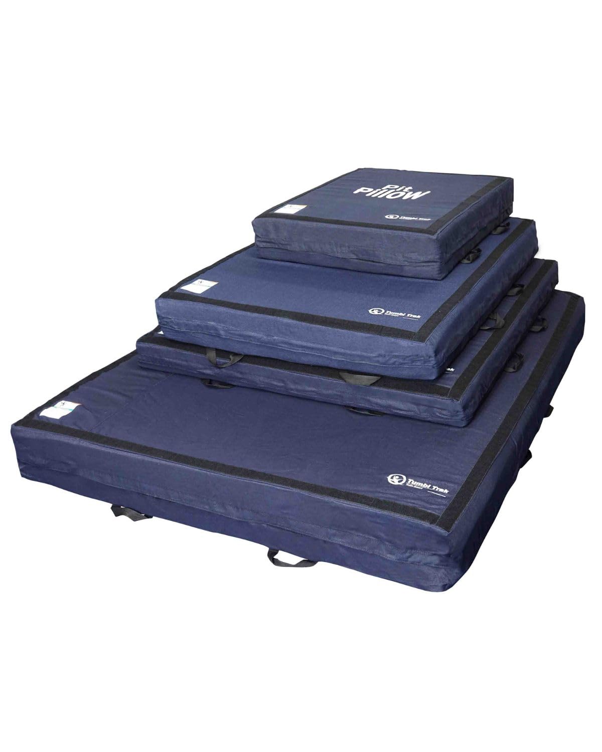 Tumbl Trak Pit Pillow® Extra Soft Crash Mat w/Denim Cover, 3ft x 4ft x 8in