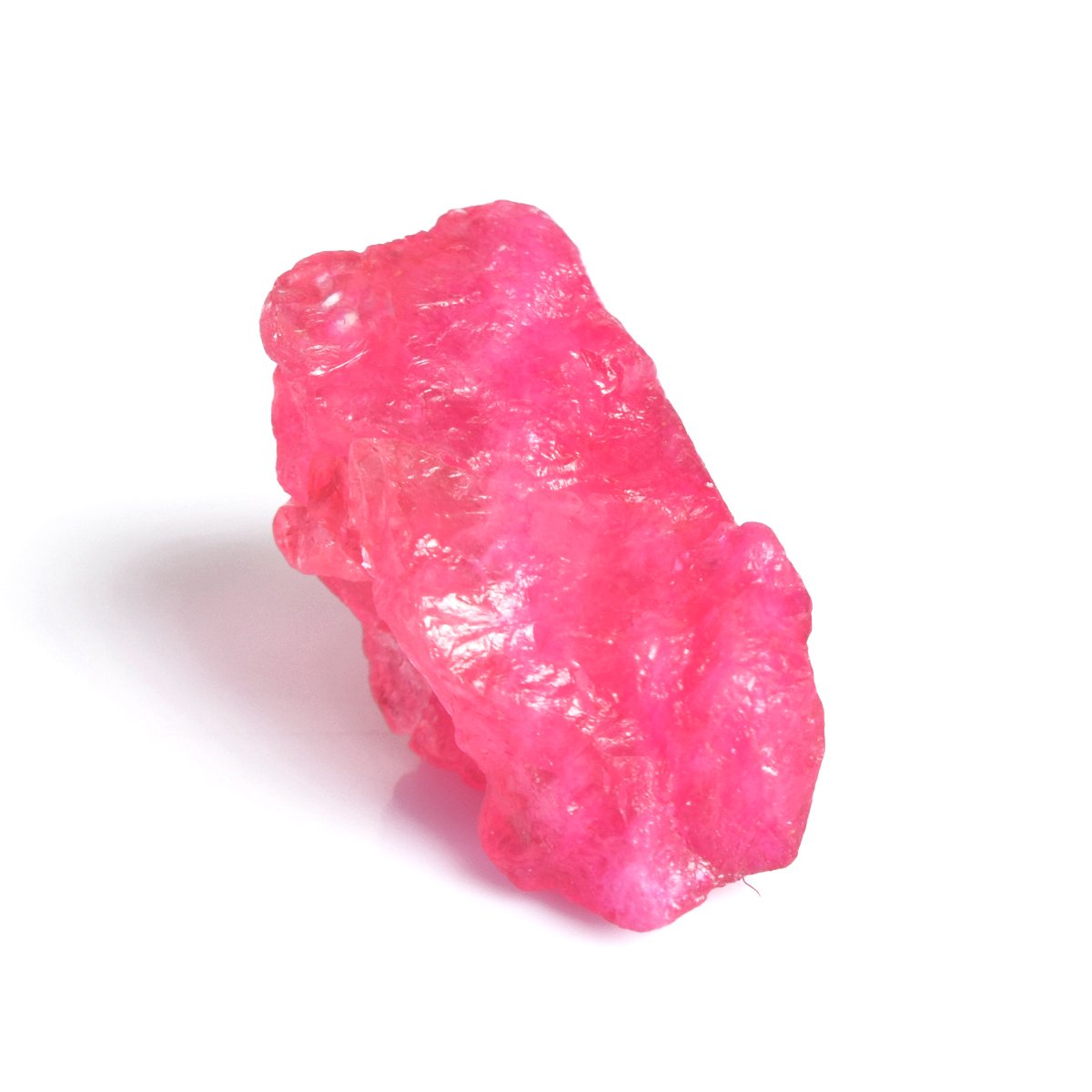 GEMHUB African Raw Rough Ruby 44.50 Ct. Certified Healing Crystal Natural African Red Rubystone DR-799