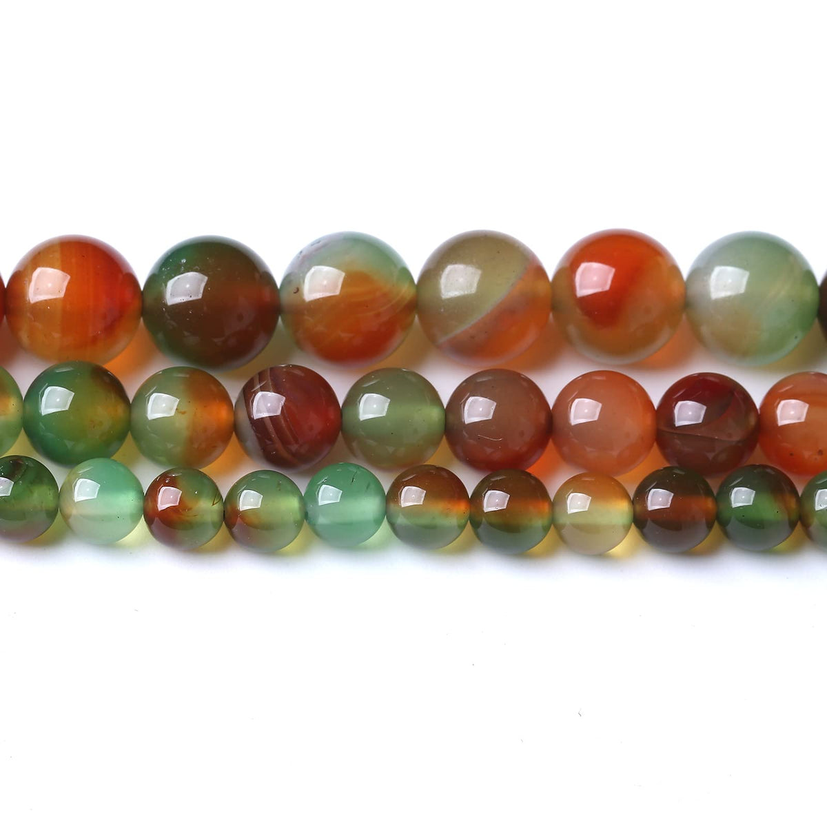 45PCS 8MM Natural Peacock Agate Stone Beads Energy Healing Beads for DIY Jewelry Bracelet Necklace Making for Jewelry Making15Inch