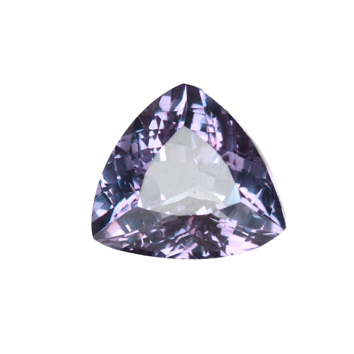 REAL-GEMS Ring Size Stone 7 Carat Color-Changing Alexandrite Trillion Cut Loose Gemstone