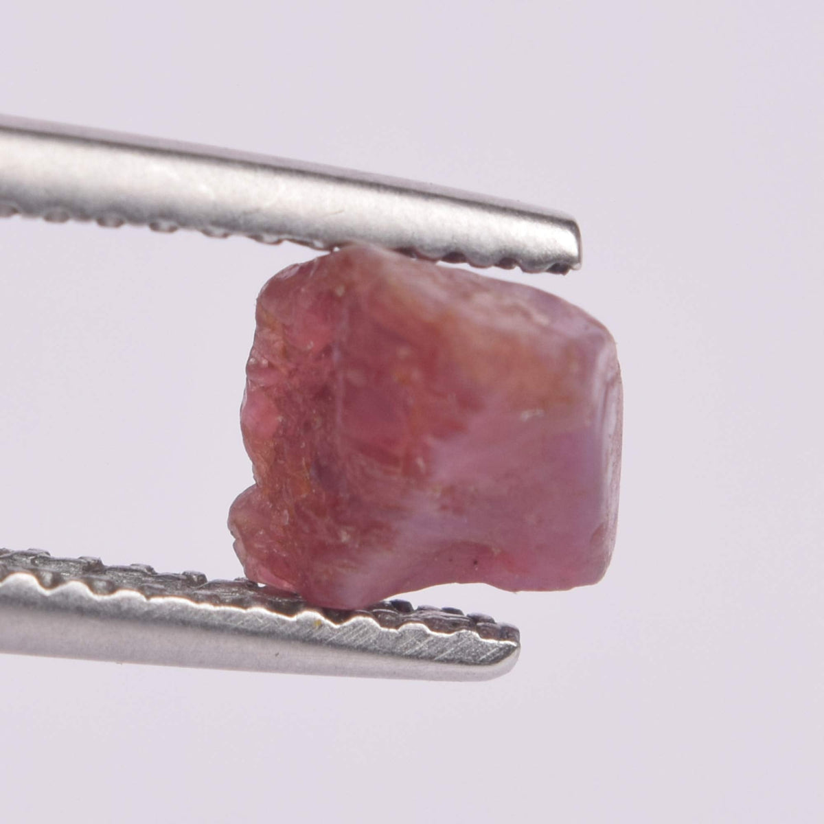 REAL-GEMS AAA Quality Natural Red Spinel Uncut Shape Raw Gemstone Beads, Small Rough 1.30 Ct Spinel Gemstone