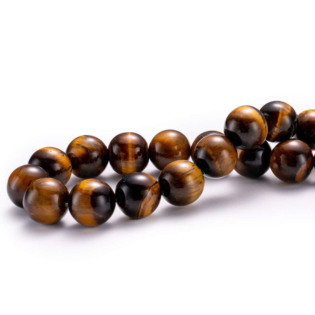 BEADIA Natural Yellow Tiger Eye Stone Round Loose Semi Gemstone Beads for Jewelry Making 4MM 89PCS