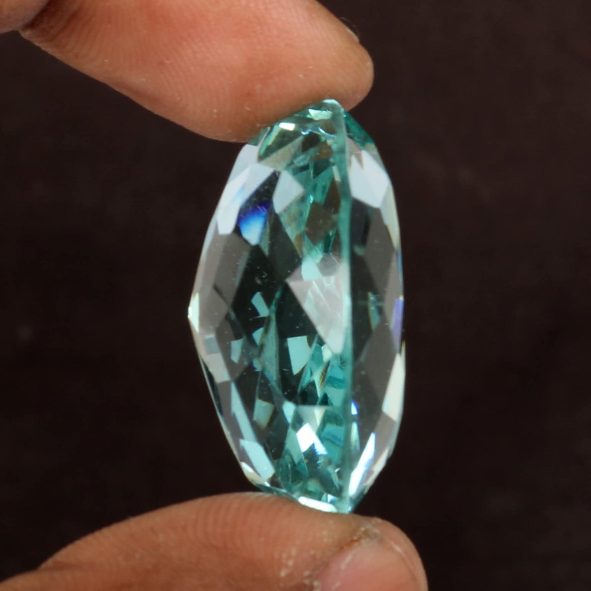 REAL-GEMS Sky Blue Aquamarine 108.00 Carat. Beautiful Oval Cut Loose Gemstone For Jewelry Making