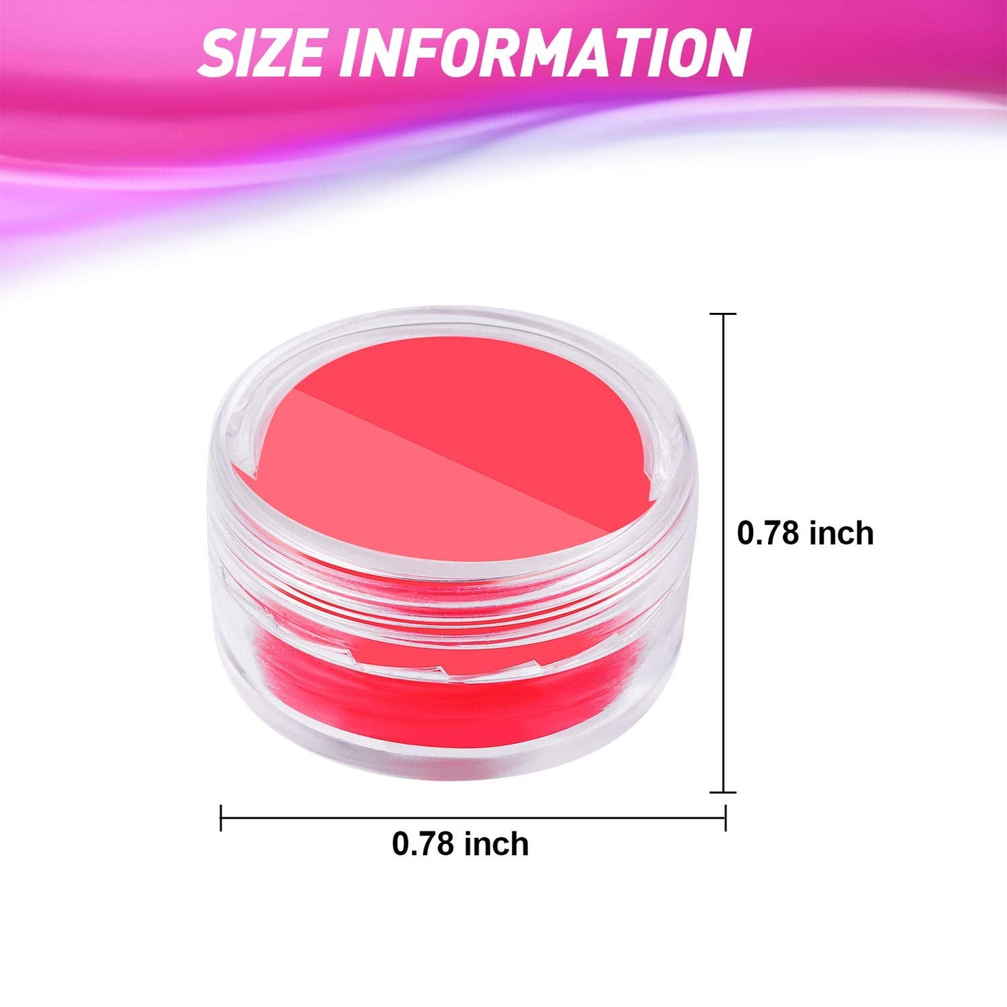 SYWHXY 20 Pack Diamond Art Wax Refills with Storage Container, DIY Wax for Diamond Painting, Red Accessories and Tools