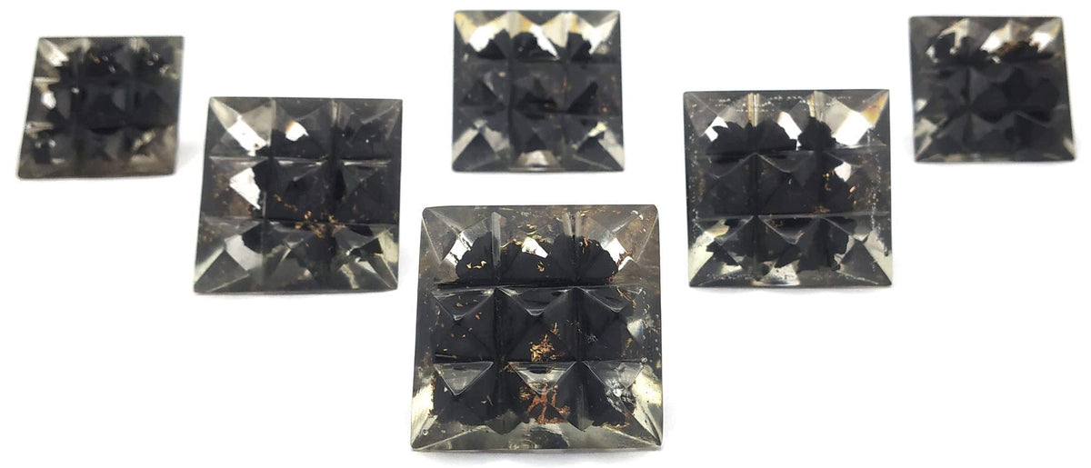 Amazing Gemstone Shungite Lemurian Orgone Pyramid - 30mm Small Orgonite Pyramids with Crystals and Healing Stones - Authentic Organite Gifts