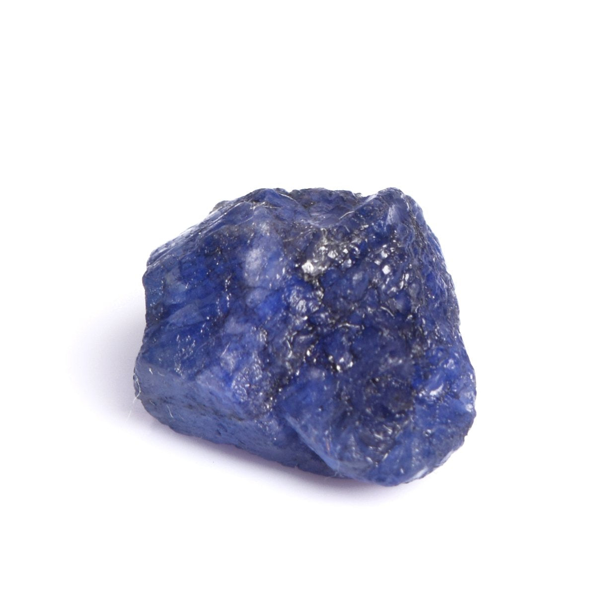 GEMHUB Gemstone Beads 15.85 Carat Rough Raw Sapphire Rock Crystals Natural Certified Blue Sapphire for Jewelry Making