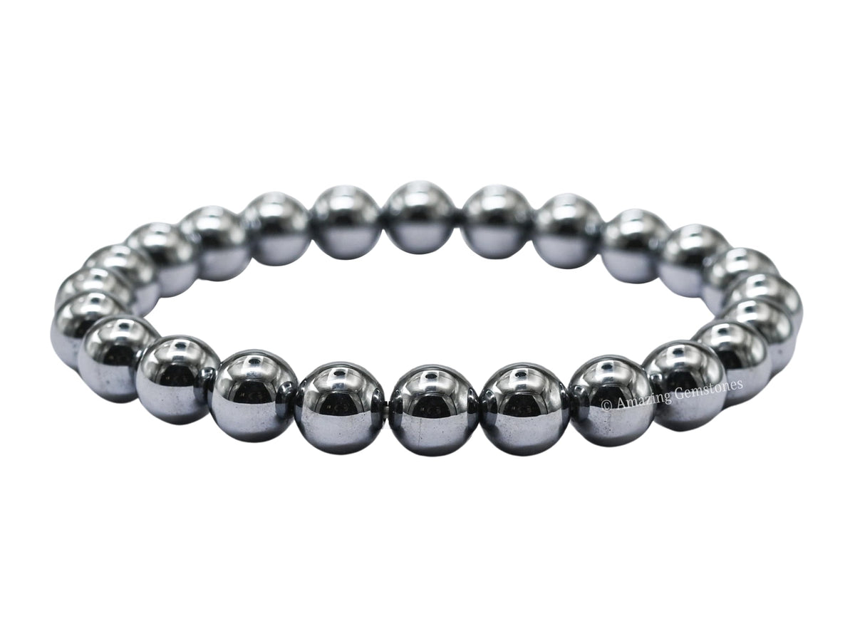 Amazing Gemstone Crystal Bracelet for Women Men's Gifts - Protection Healing Crystal Bracelet - 8mm Gemstone Beaded Stretchable Bracelet Pulseras Para Hombres Mujer Stocking Stuffers Mothers Day Gift (Terahertz)