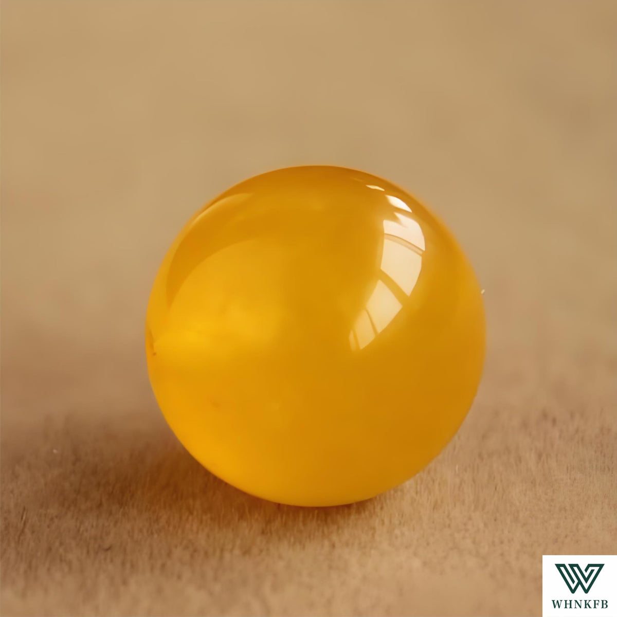 WHNKFB 10mm 50PCS Natural Yellow Agate Round Beads, Banded Loose Stone Beads for Jewelry Making Craft - 4mm 6mm 8mm 10mm Options with Free Elastic Cord