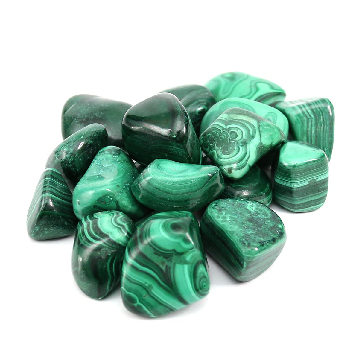 Nvzi Malachite Crystal, Malachite Stone, Crystals for Witchcraft, Crystals and Healing Stones, Chakra Stones(25-45mm)