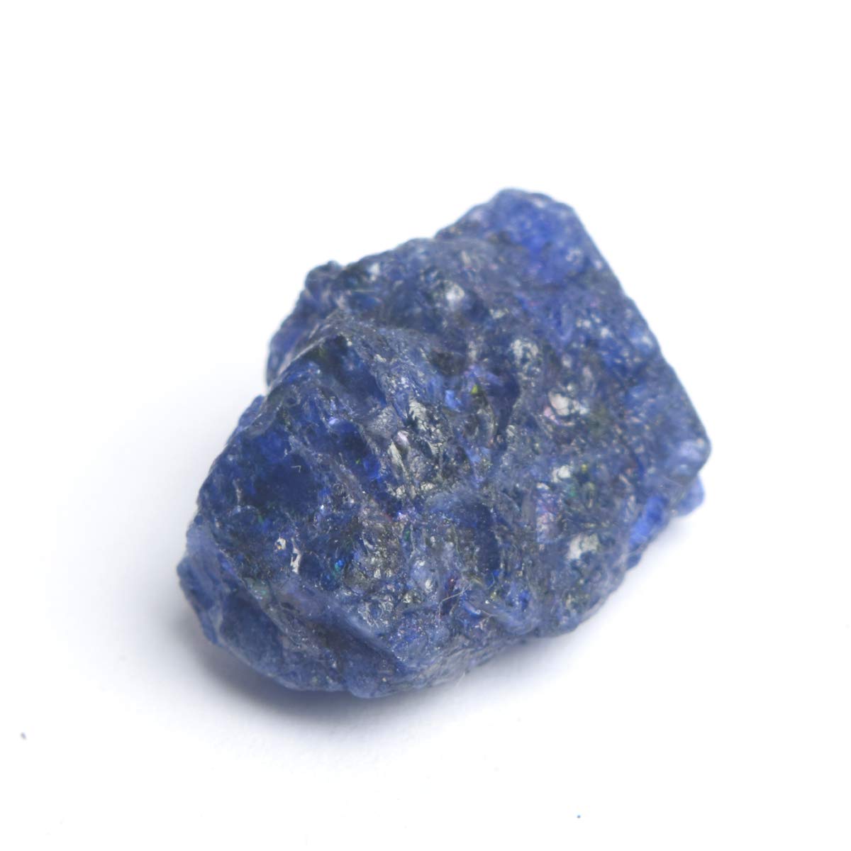 gemhub Raw Blue Sapphire 50.00 Ct Healing Crystal, Rough Sapphire Crystal Natural Gemstone