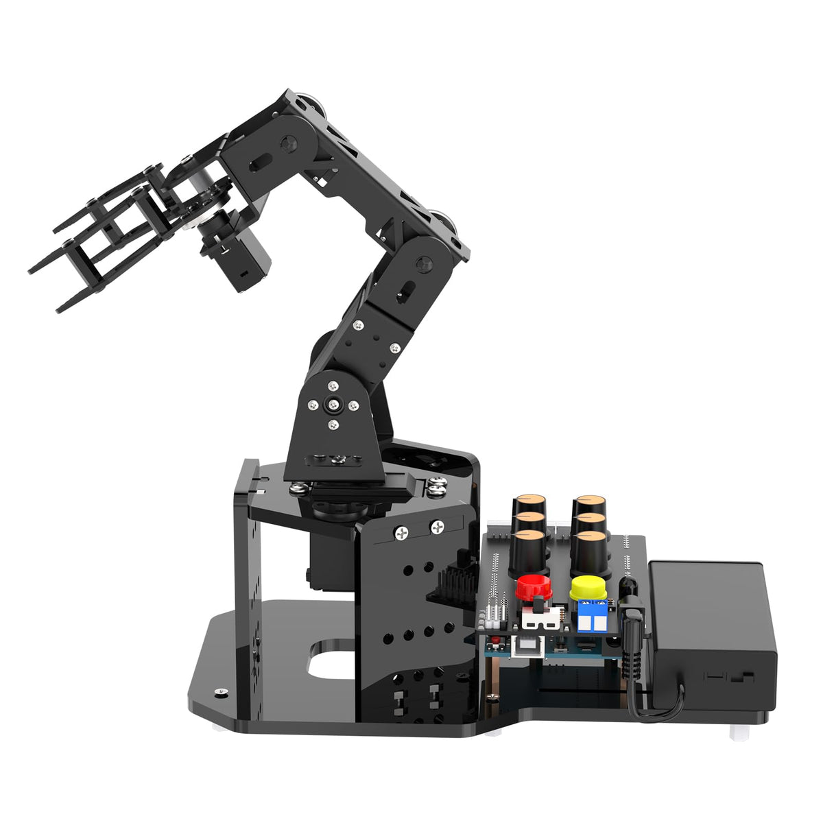 Robotic Arm with Arduino 5DOF/Axis AI Smart Robot Arm Open Source STEM Educational Building Robotics & Engineering Kits, Science/Coding/Programming Set, miniArm Starter Kit