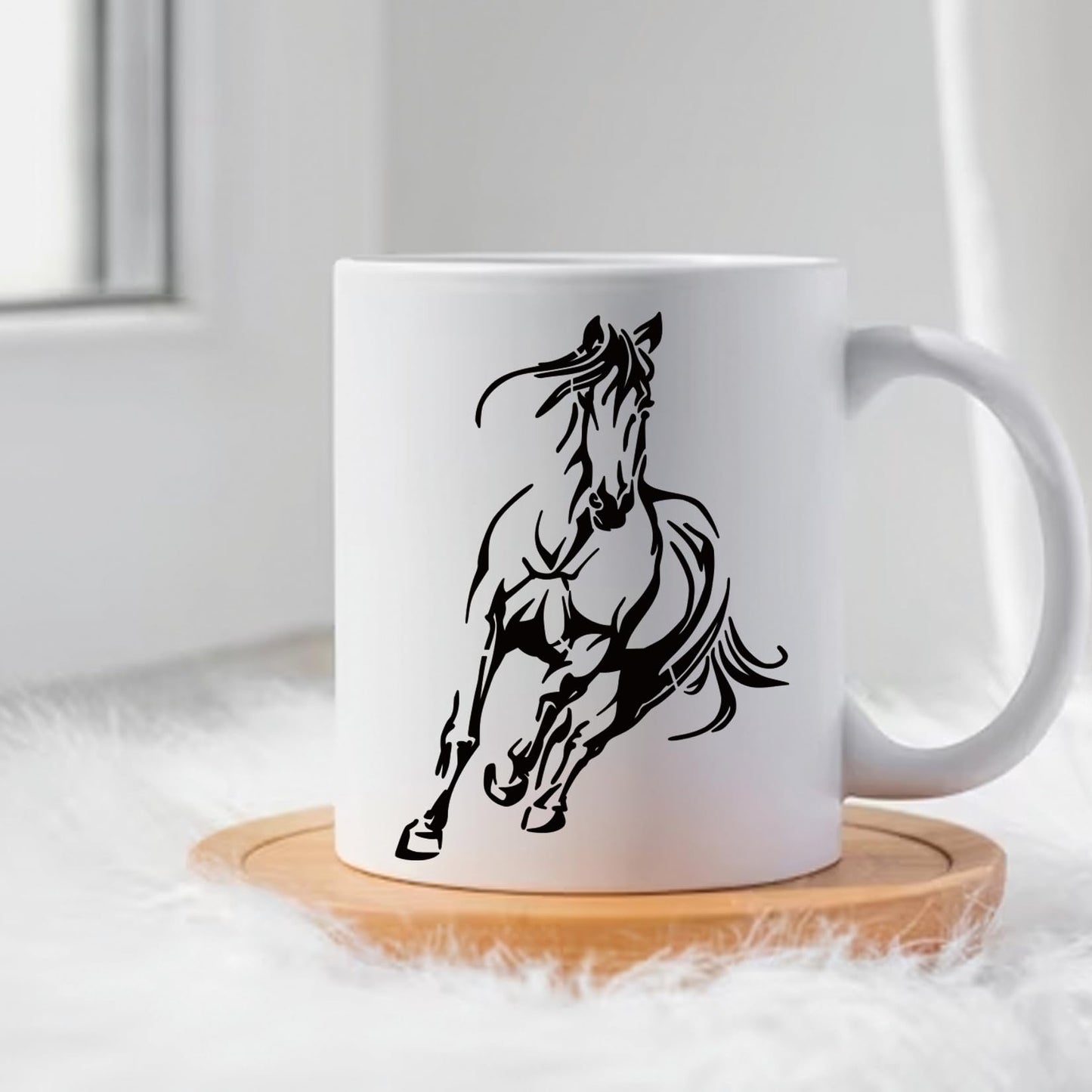 YHSLMH Reusable Horse Stencils - Large Horse Templates for Painting on Wood, Fabric, Canvas & Furniture (10 Designs)