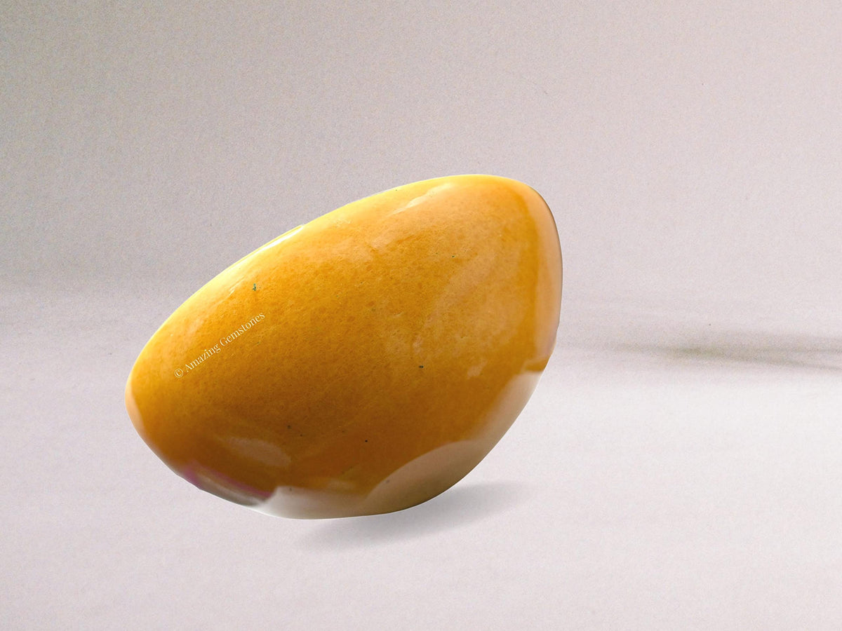 Yellow Jasper Crystal Bowl - 2 Inch Decorative Bowls for Room and Home Decor - Gemstone Healing Crystals for Elegant Display, Positive Energy Balance and Gift