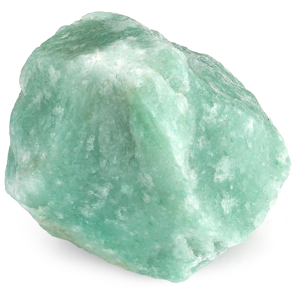 YATOJUZI Green Aventurine 1.8-2.2" Natural Raw Stones and Healing Crystals Large Stone Rough Crystal Rocks for Tumbling Cabbing Polishing Fountain Rocks Decoration 1PCS