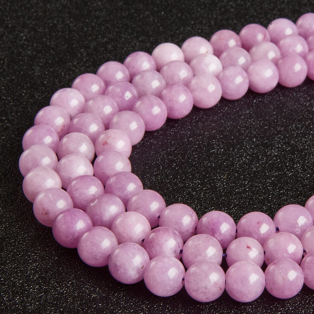 100pcs 6mm Kunzite Beads Natural Gemstone Beads Round Loose Beads for Jewelry Making