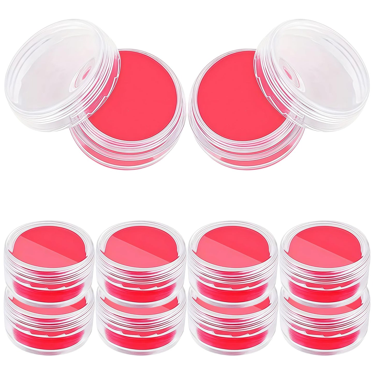 10 Piece Diamond Art Glue and Wax for Painting Kit, Diamond Painting Embroidery Accessories Storage Box, Holder Case with Red Glue Clay for DIY Arts, Crafts and Creative Projects
