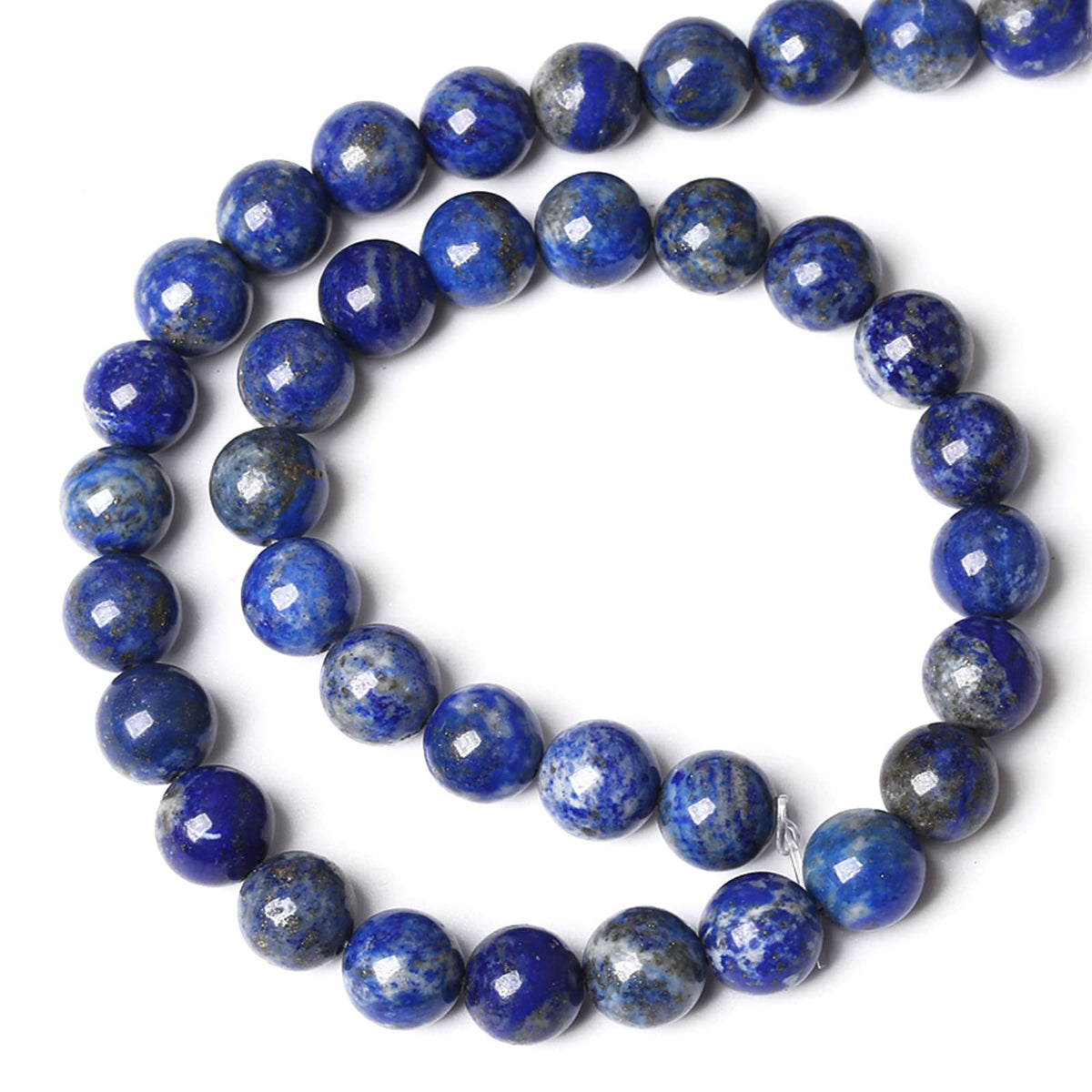 4MM 88PCS Natural Stone Blue Lapis Lazuli A Grade Gemstone Beads for Jewelry Making DIY Bracelet Crystal 1 Strand