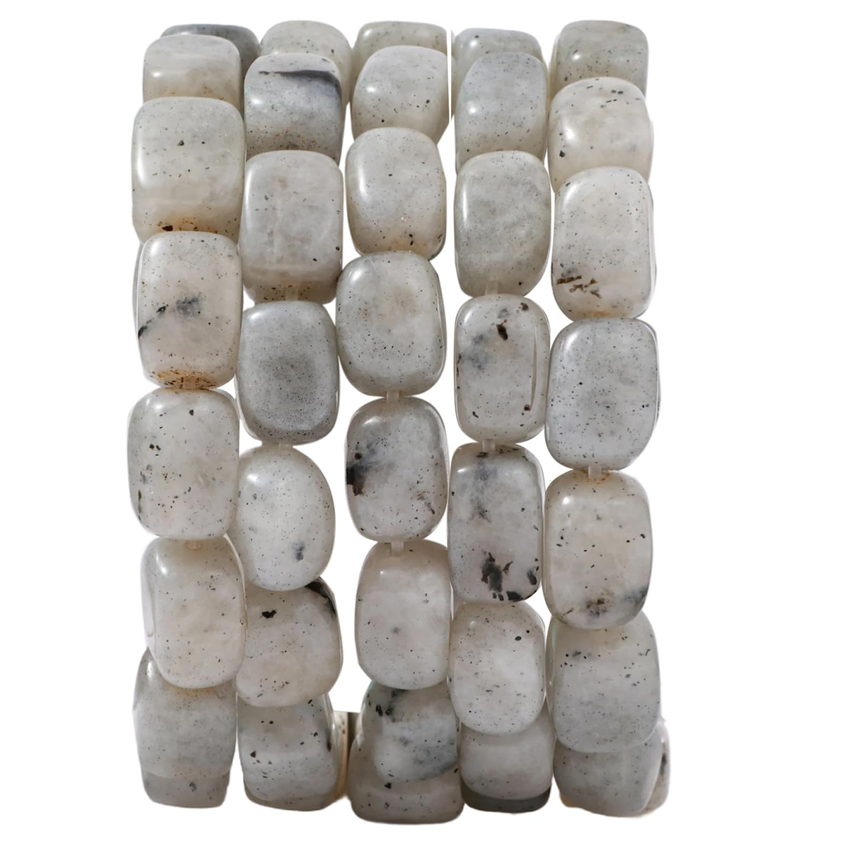 Natural Large Spectrolite Cube Stone Beads 8x11mm 38cm/str Loose Semi Gemstone Stone Square Beads for Making Bracelets Necklace