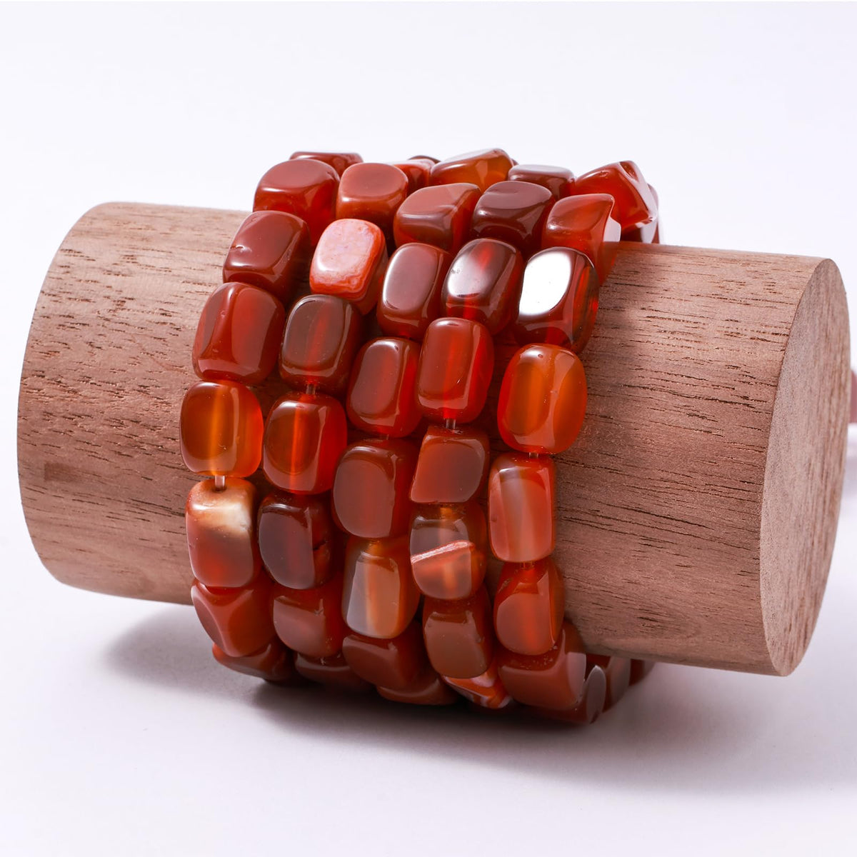 Natural Large Red Agate Cube Stone Beads 8x11mm 38cm/str Loose Semi Gemstone Stone Square Beads for Making Bracelets Necklace