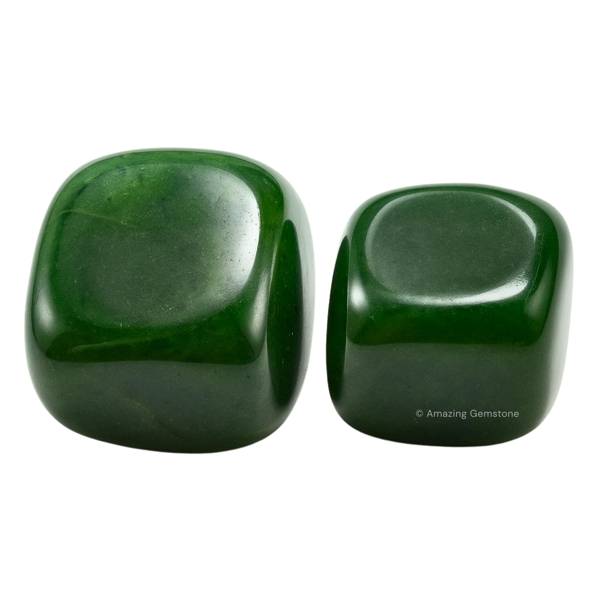 Amazing Gemstone Dark Green Aventurine Crystals and Healing Stones Tumbled - 1 oz Dark Green Aventurine Stone, Healing Stones for Energy Balance, Stress Relief - Premium Polished Gems Rocks