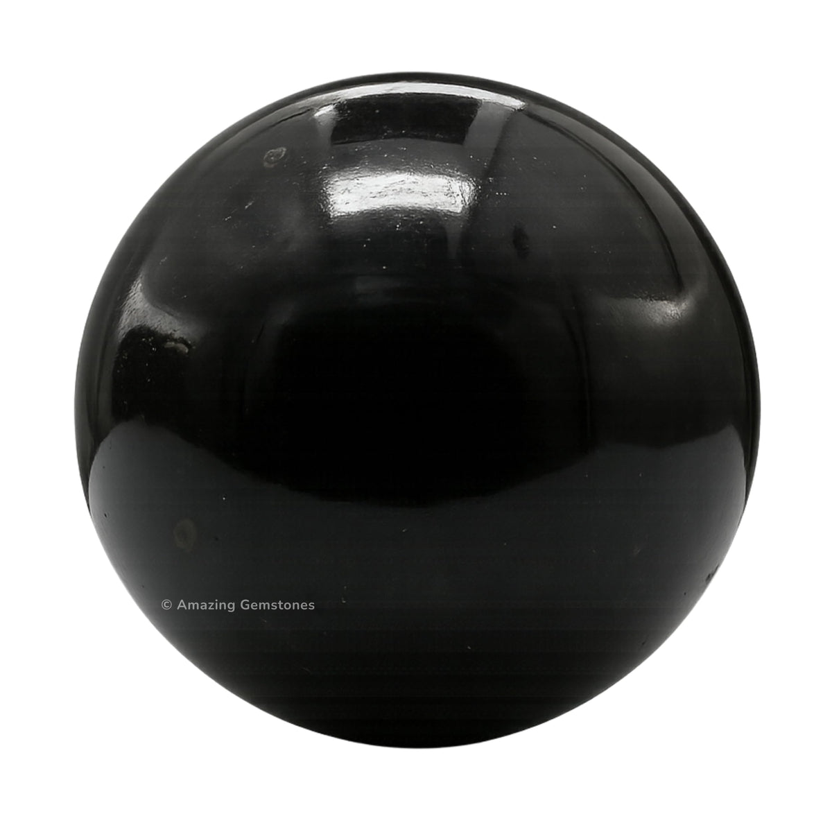 Amazing Gemstone Black Tourmaline Crystal Ball with Stand - 2" Inches Crystal Sphere Meditation Balls for Witchcraft and Decorative Balls