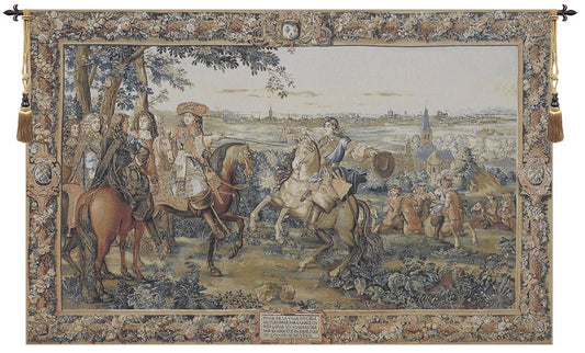 Louis XIV Belgian Tapestry Wall Hanging - 180 in. x 116 in. CottonWool by Charles le Brun.