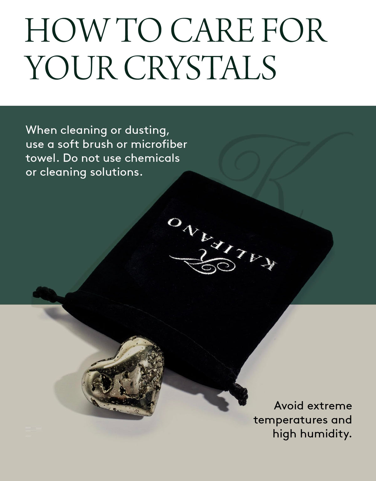 KALIFANO Pyrite Heart Cluster - High Energy Iron Piedra Pirita with Healing Properties (Information Card) Fools Gold Rock Reiki Crystal Carving Used for Increased Willpower and Manifestation