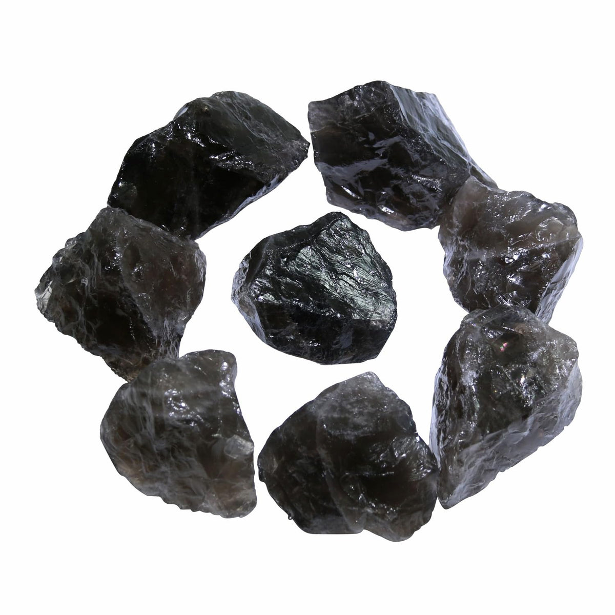 Nvzi Raw Smoky Quartz Crystals Bulk, Real Gemstones and Crystals, Rocks and Minerals, Healing Crystals, Quartz Crystals and Healing Stones, Cuarzos Originales De Energia Y Piedras(1LB)