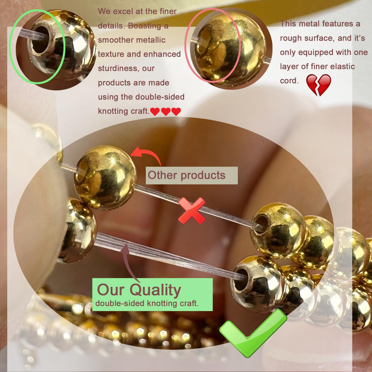 Free bird Gold Bracelet Stack 14K Gold Plated Simple Gold Bead Bracelets Alexandrite Bracelet June Birthstone Bracelets for Women Trendy Gold Bracelets for Birthday Gift