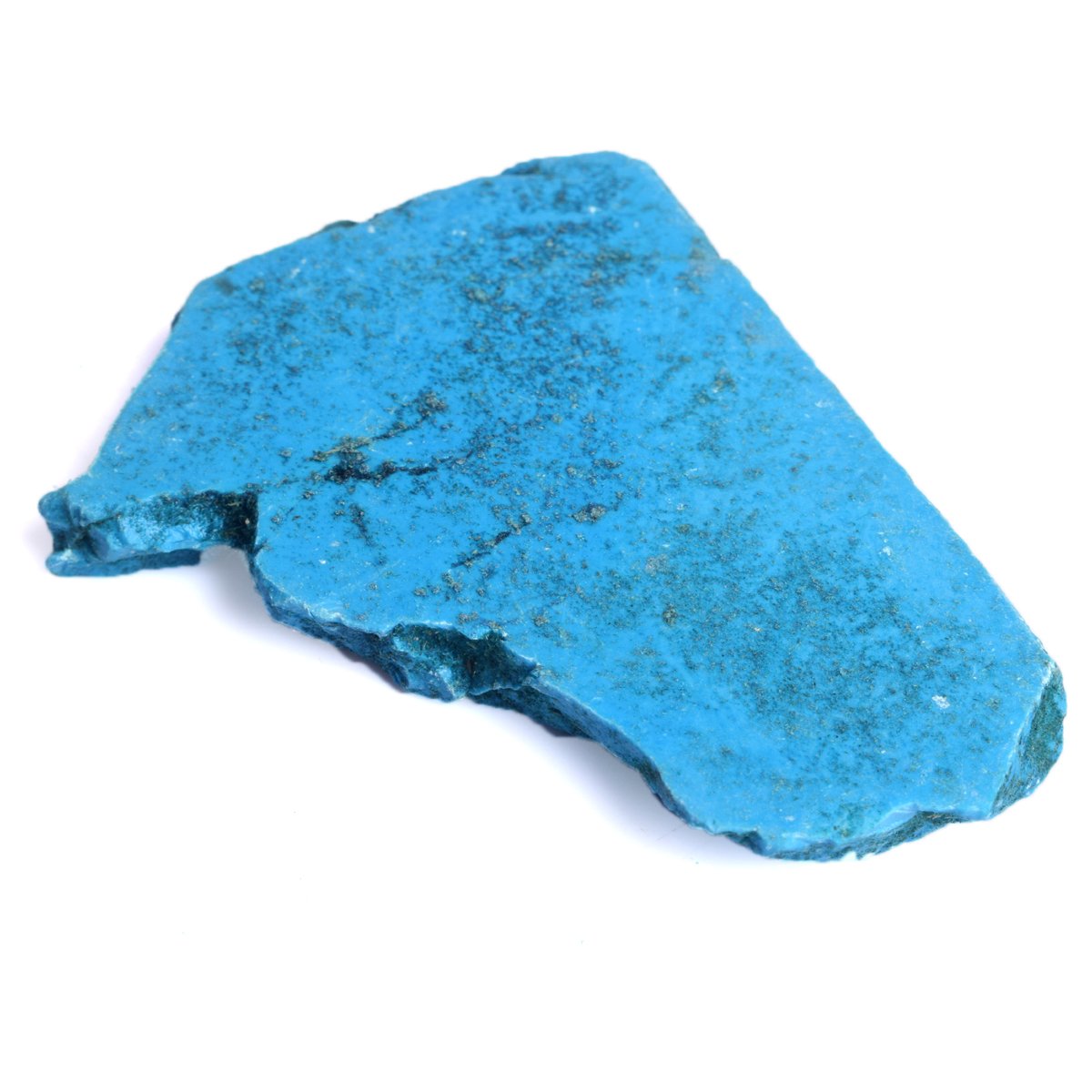 GEMHUB AAA++ Grade Rough Turquoise 666.50 Ct Untreated Turquoise Slab, Natural Rough Raw Blue Turquoise Gemstone BR-704