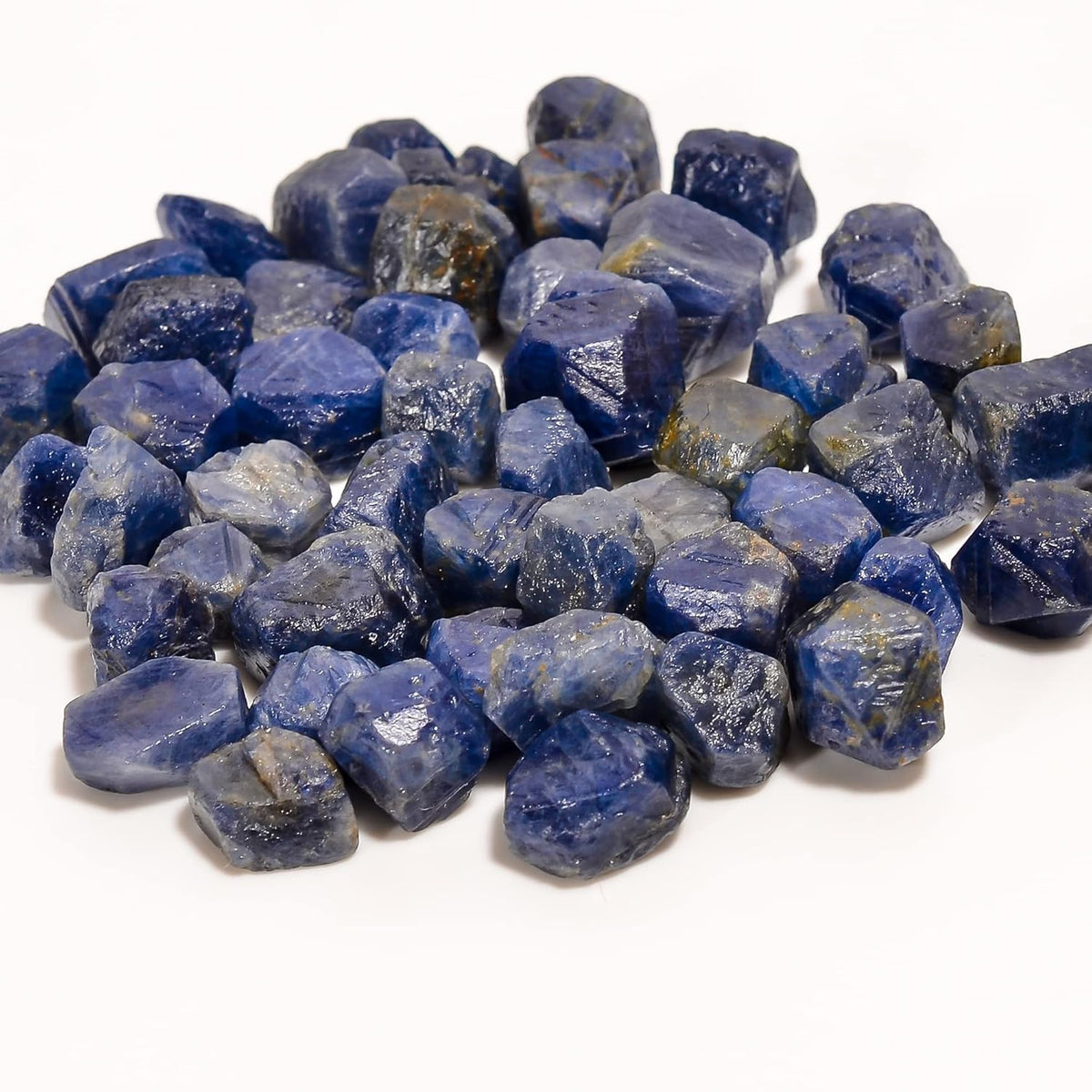 GEMKORA™ 30 carats Raw Blue Sapphire Crystals, Wholesale Lot, Natural Gemstone, Rough Crystals, Rock Stones, Jewelry Making Supplies, DIY & Crafts, September Birthstone