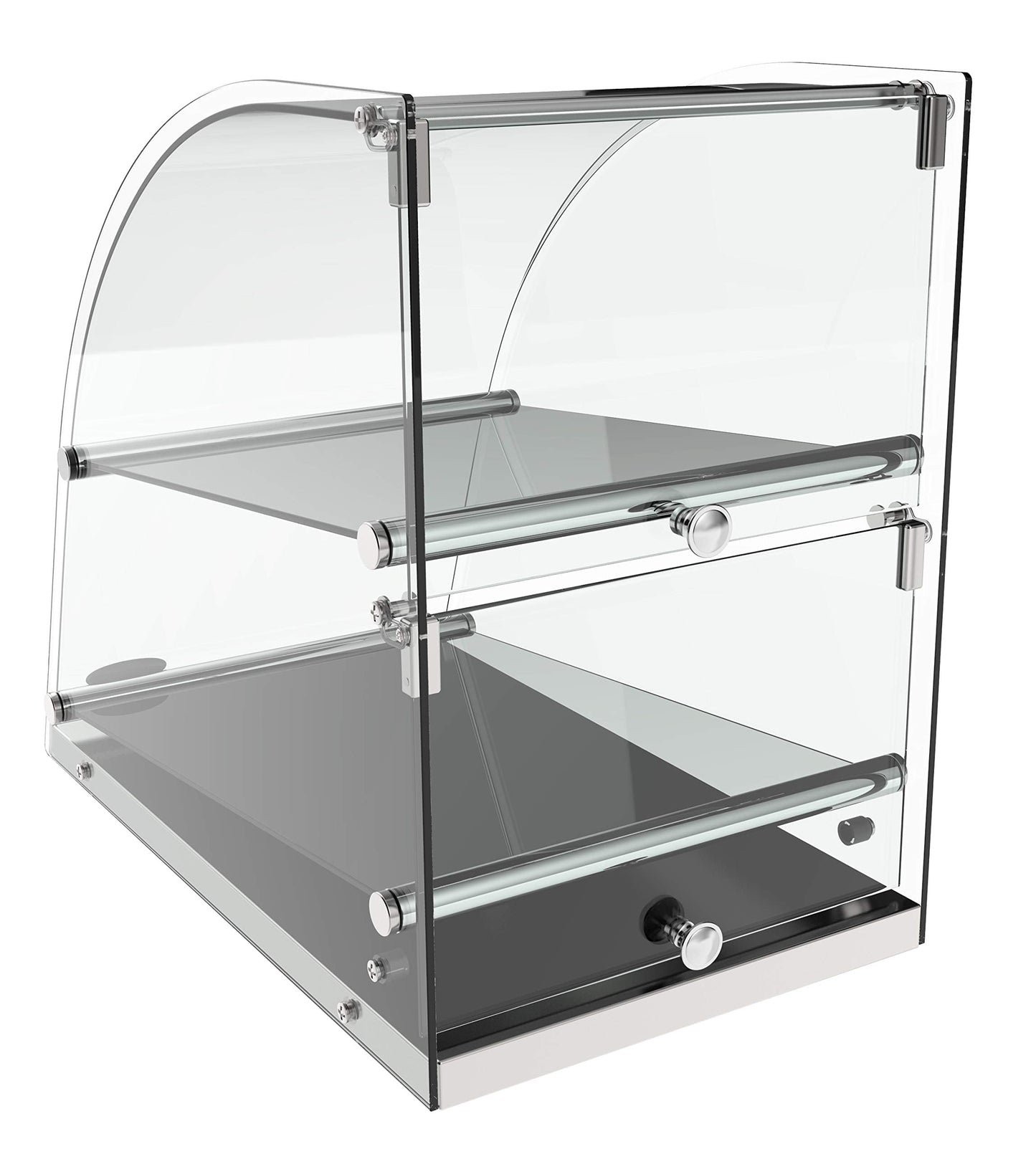KoolMore DC-2CN Bakery Display Case, 2.4 Cu. Ft - 2 Shelves