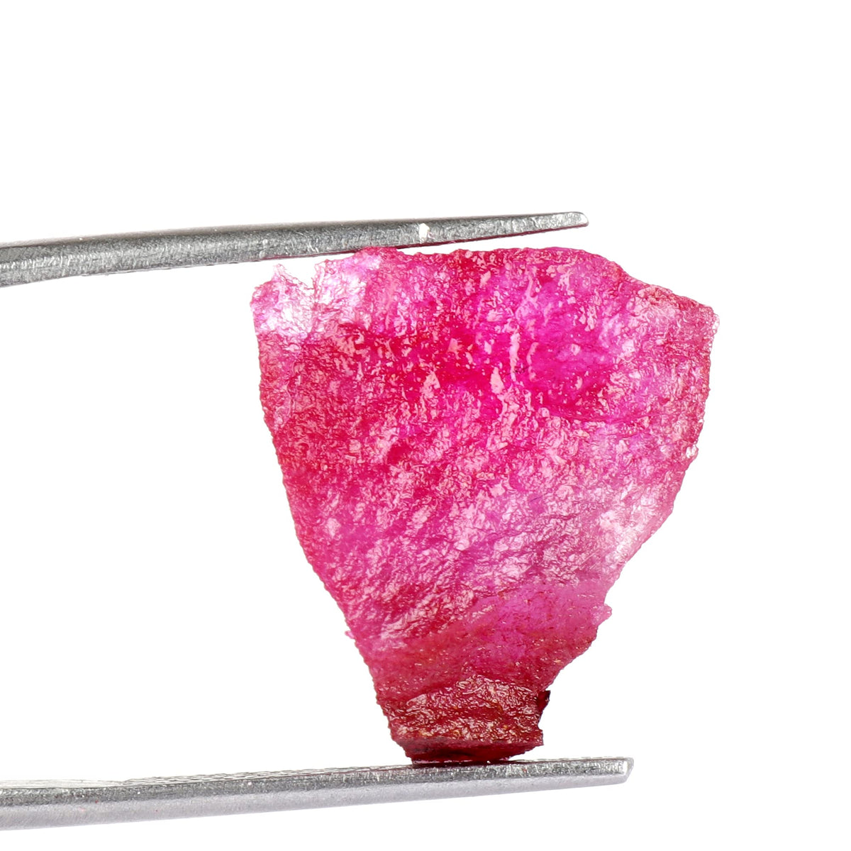 REAL-GEMS Genuine Natural Ruby Rough Stone 10.00 Ct Certified Uncut Ruby Red Ruby Healing Crystal Loose Gemstone